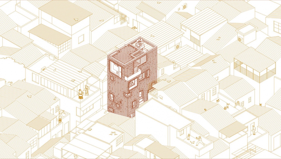 the trapped house the regeneration of the 18 shang meng sheng street haizhu district guangzhou china by urbanus