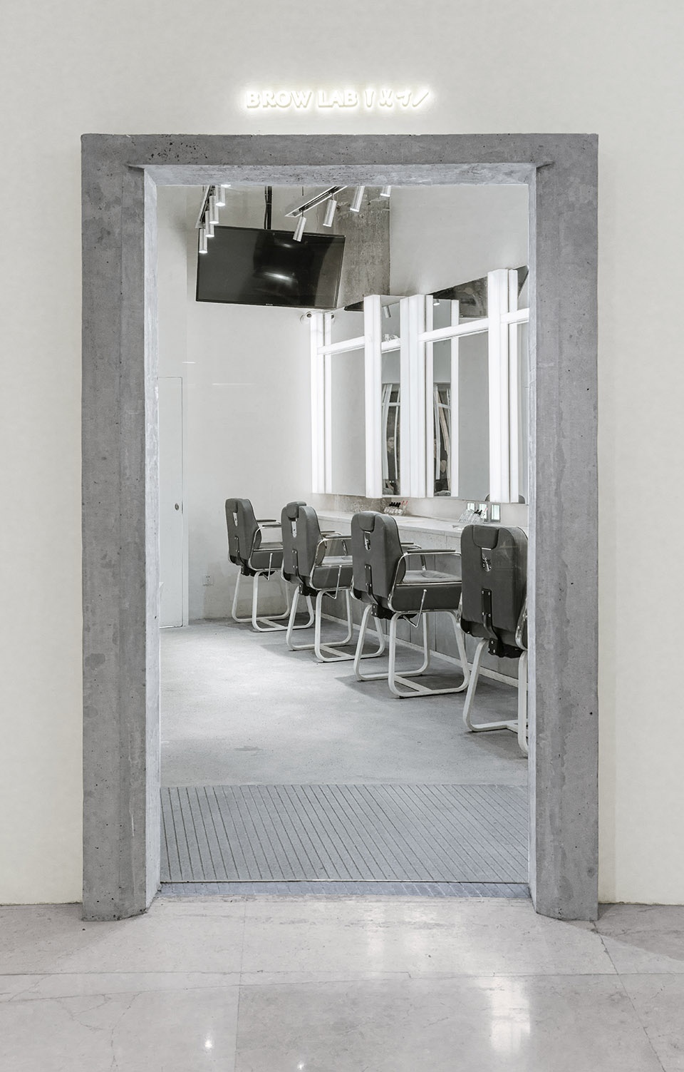 brow lab in beijing china by aml design studio