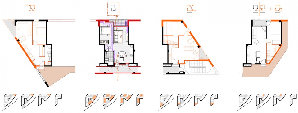 44 dwellings for dlderly people in quatre camins barcelona by ravetllat arquitectura