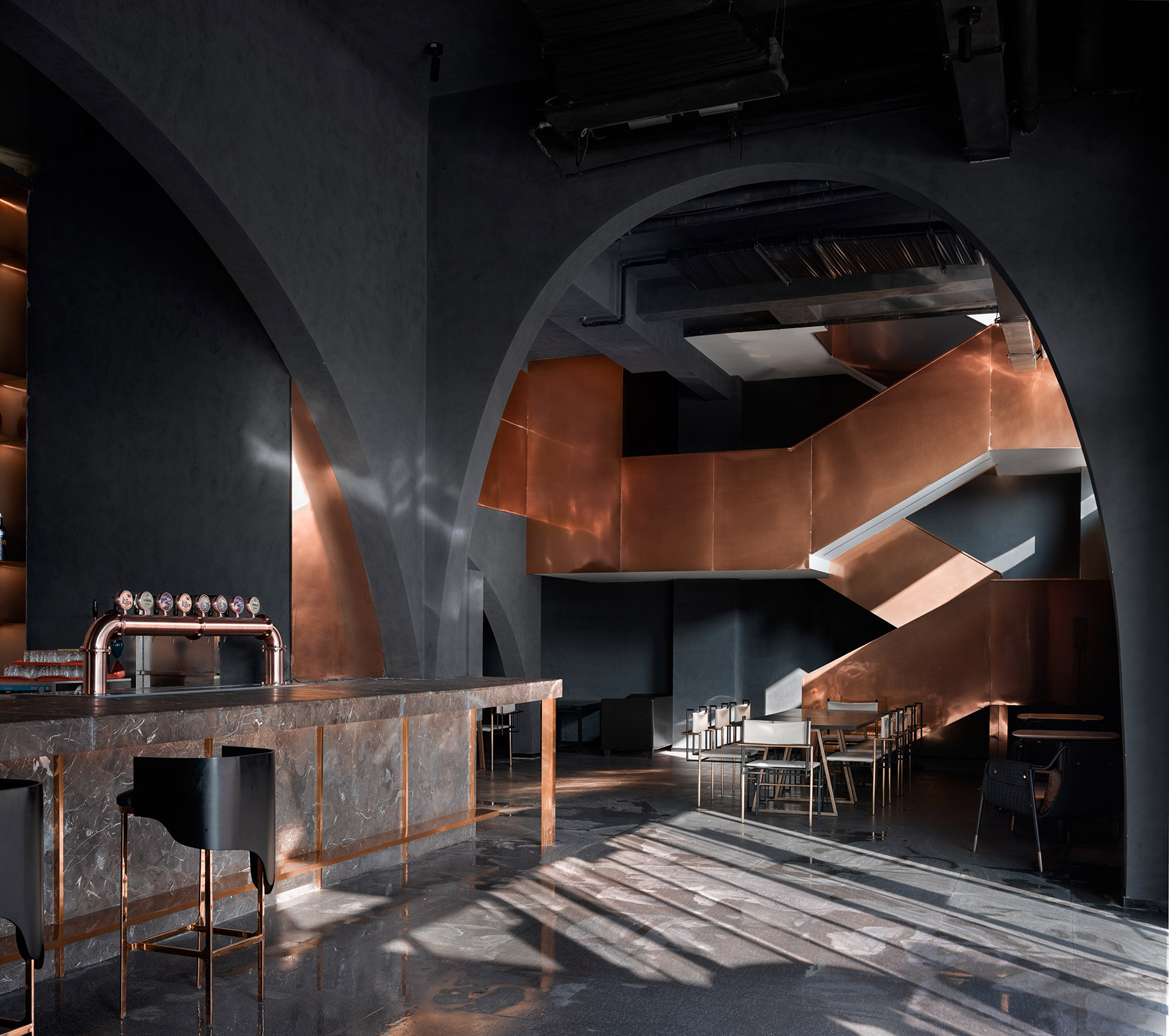 Mint Garden Bar, China by Hou Tiantian + Li Cheng + Liu Xiaolu 谷德设计网
