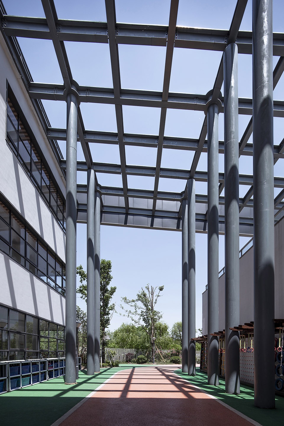 nanxun town center kindergarten new site extension project china by the architectural design research institute of zhejiang university