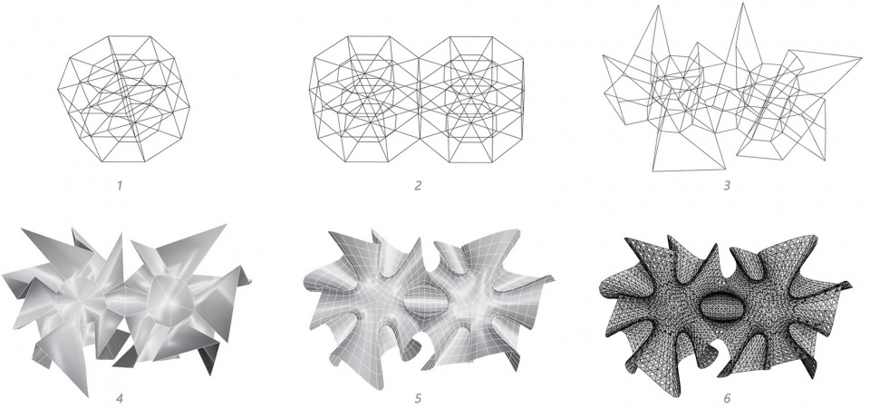the compound pistil pavilion china by nanjing university of the arts