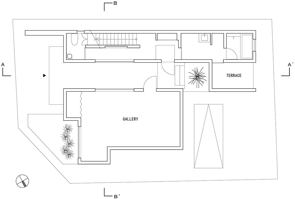 framing house by formkouichi kimura architects