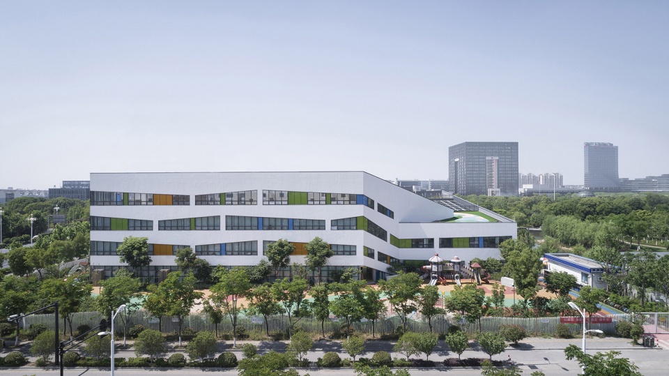 nanxun town center kindergarten new site extension project china by the architectural design research institute of zhejiang university