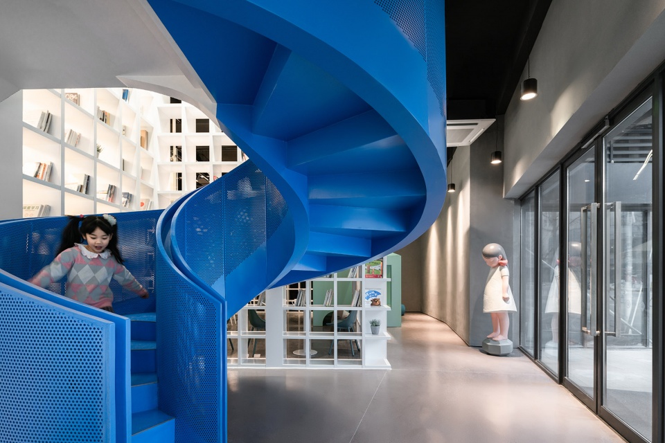 blue heart youkong living room china by wutopia lab