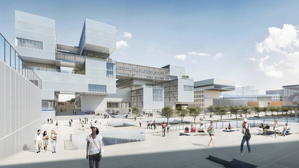 chinese university of hong kongshenzhen phase ii schematic design by node urbanus tao archi union