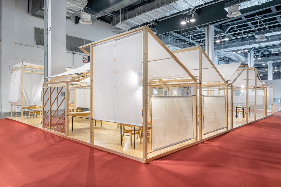 Japanese hand made glasses exhibition space Studio GMuda