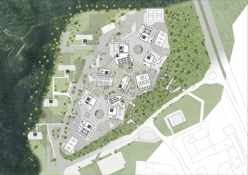 chinese university of hong kongshenzhen phase ii schematic design by node urbanus tao archi union
