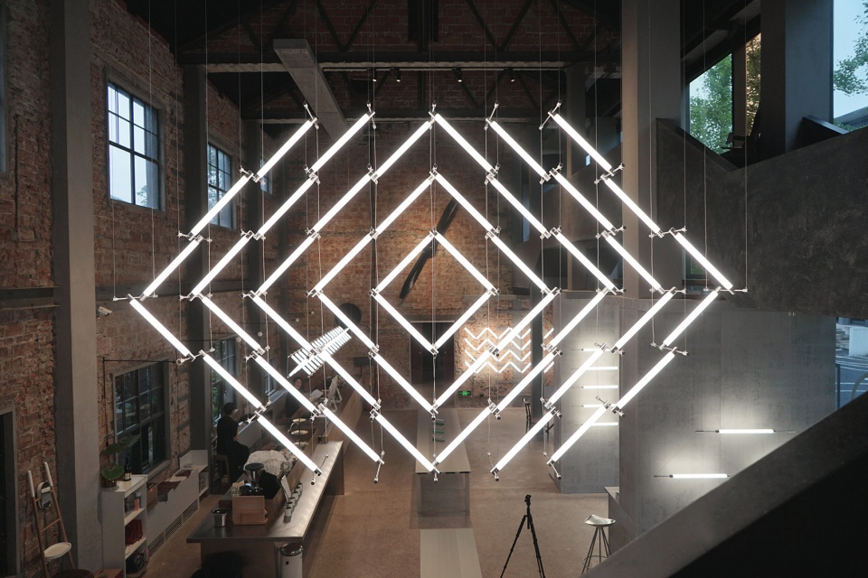 mazha lighting system hangzhou solo exhibition by mario tsai studio