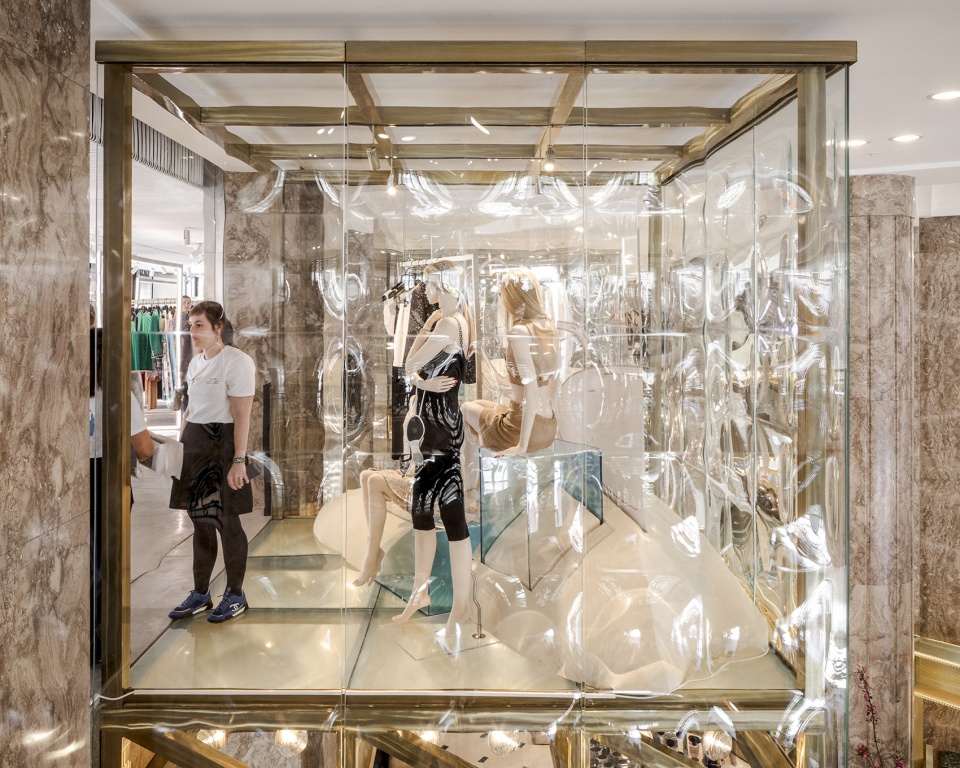 Galeries Lafayette Flagship on Champs Élysées by BIG