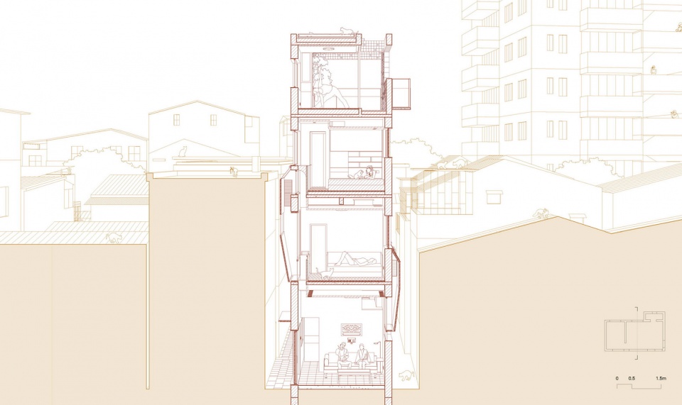 the trapped house the regeneration of the 18 shang meng sheng street haizhu district guangzhou china by urbanus