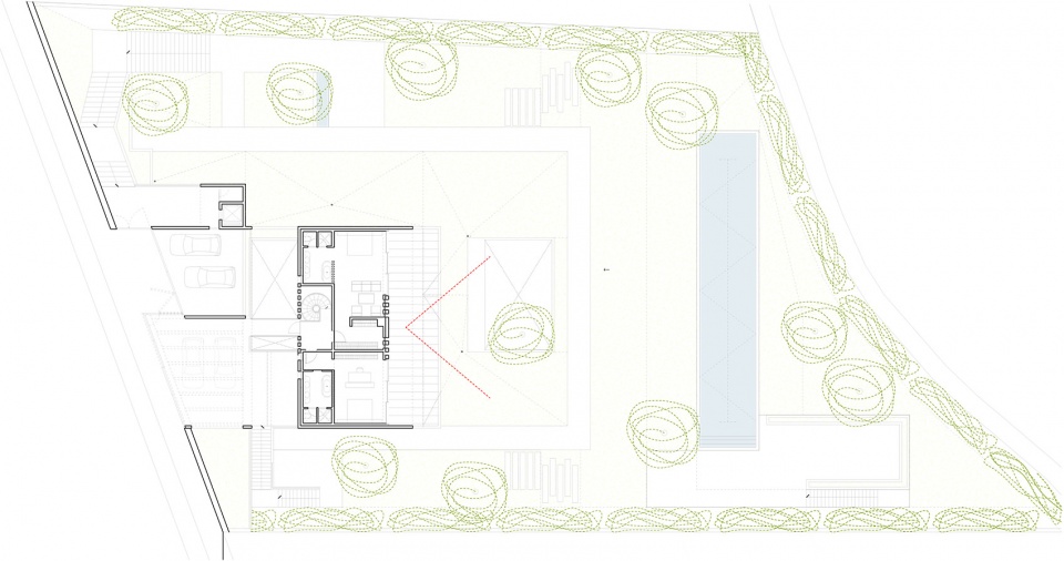 villa with two patios by abalossentkiewicz as