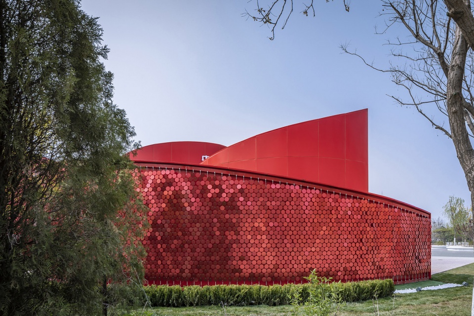 cctv animation pavilion beijing international horticultural exhibition 2019 china by fadesign beijing architecture design co ltd beijing...