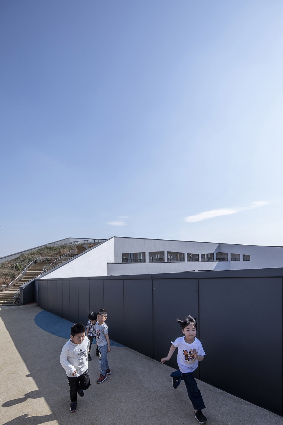 nanxun town center kindergarten new site extension project china by the architectural design research institute of zhejiang university