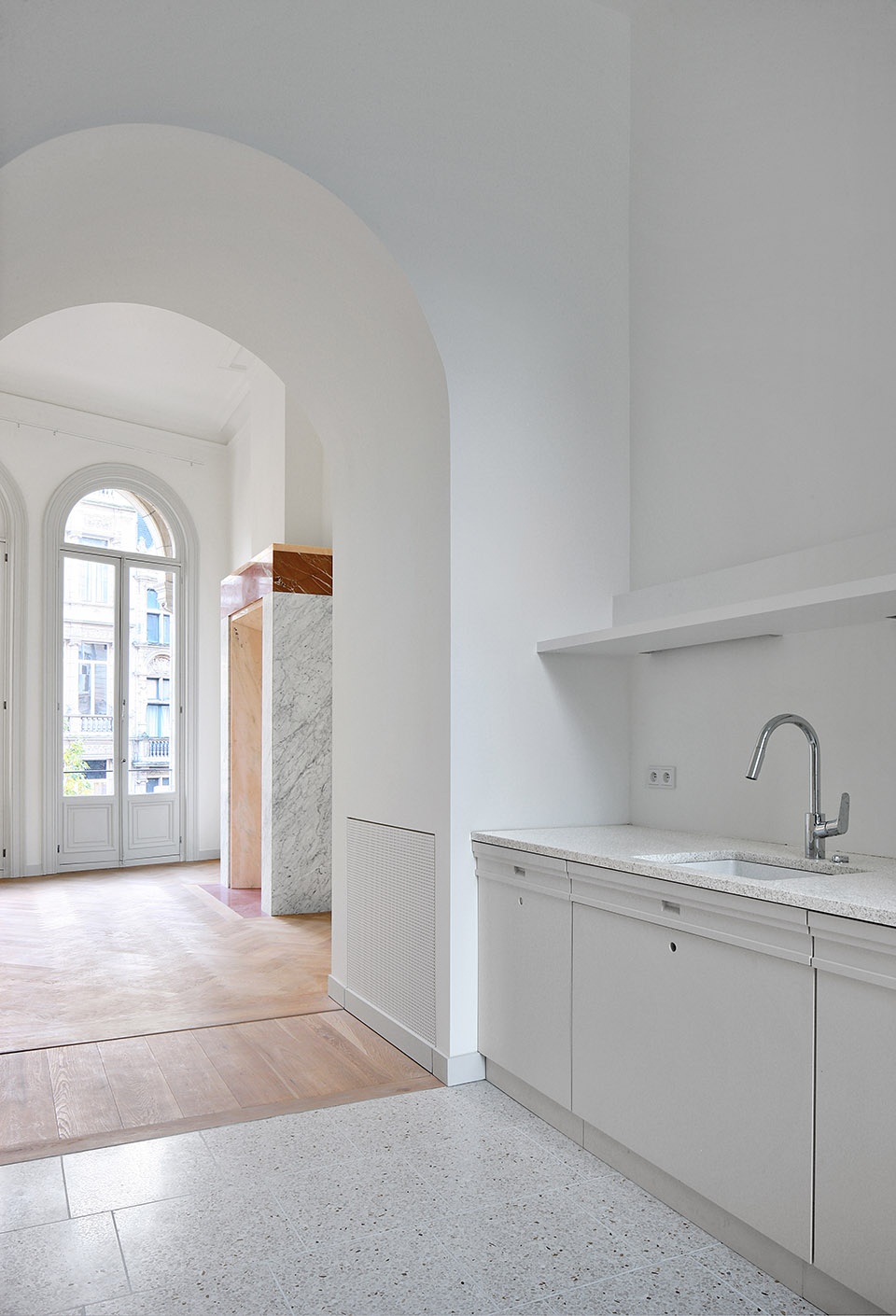 refurbishment of 3 historical buildings by bovenbouw barbara van der wee architects