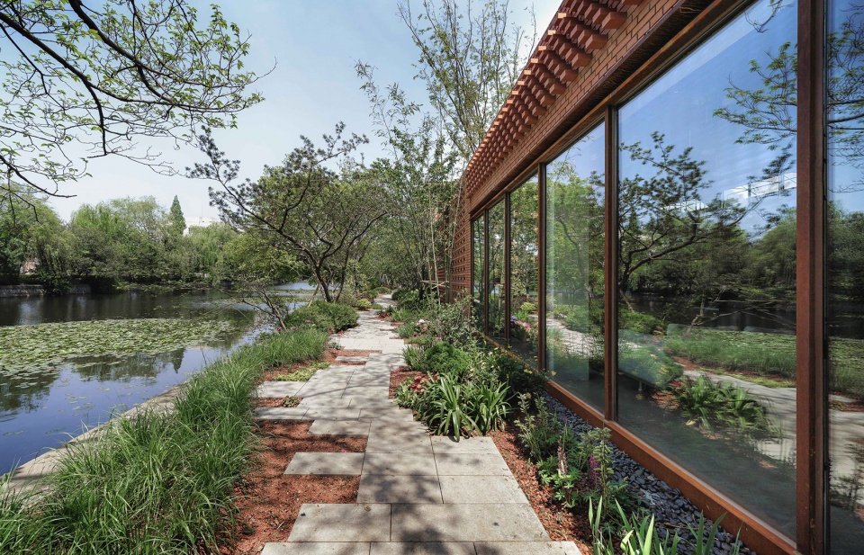 between memory and hope liva riverside book bar reconstruction of east china normal university ecnu china by lacime architects
