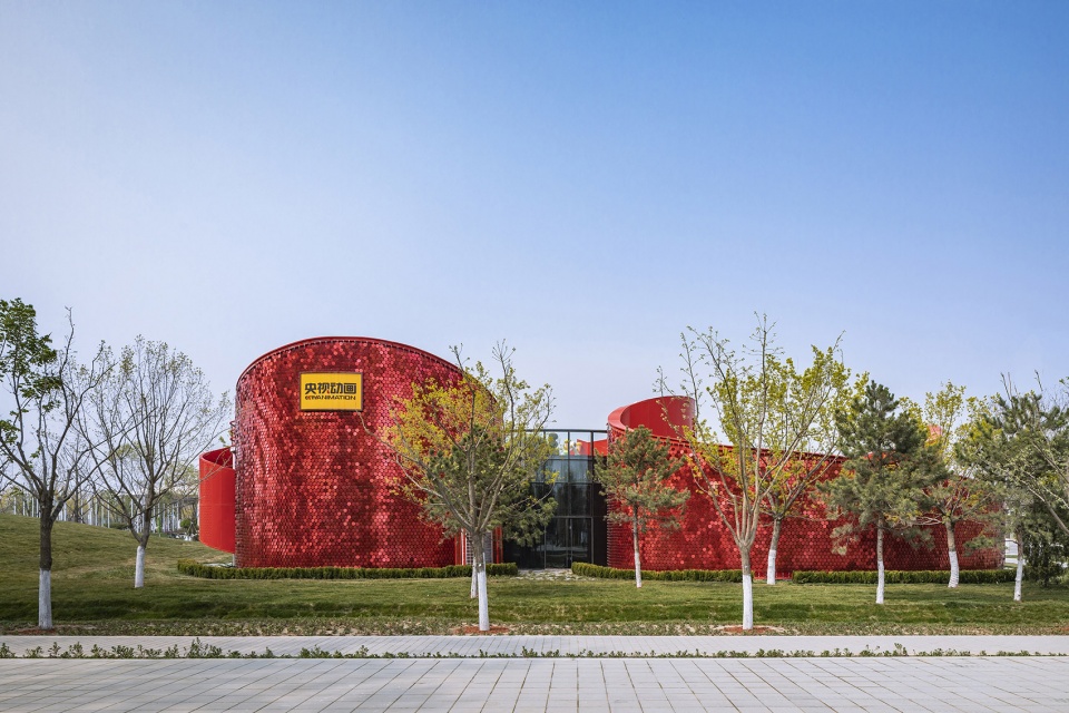 cctv animation pavilion beijing international horticultural exhibition 2019 china by fadesign beijing architecture design co ltd beijing...