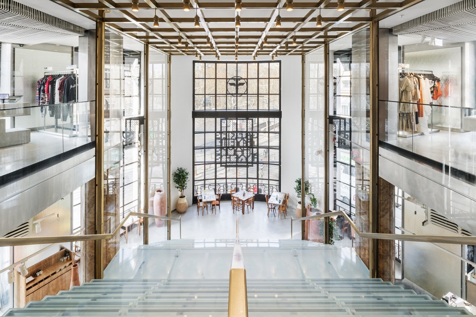 Galeries Lafayette Flagship on Champs Élysées by BIG