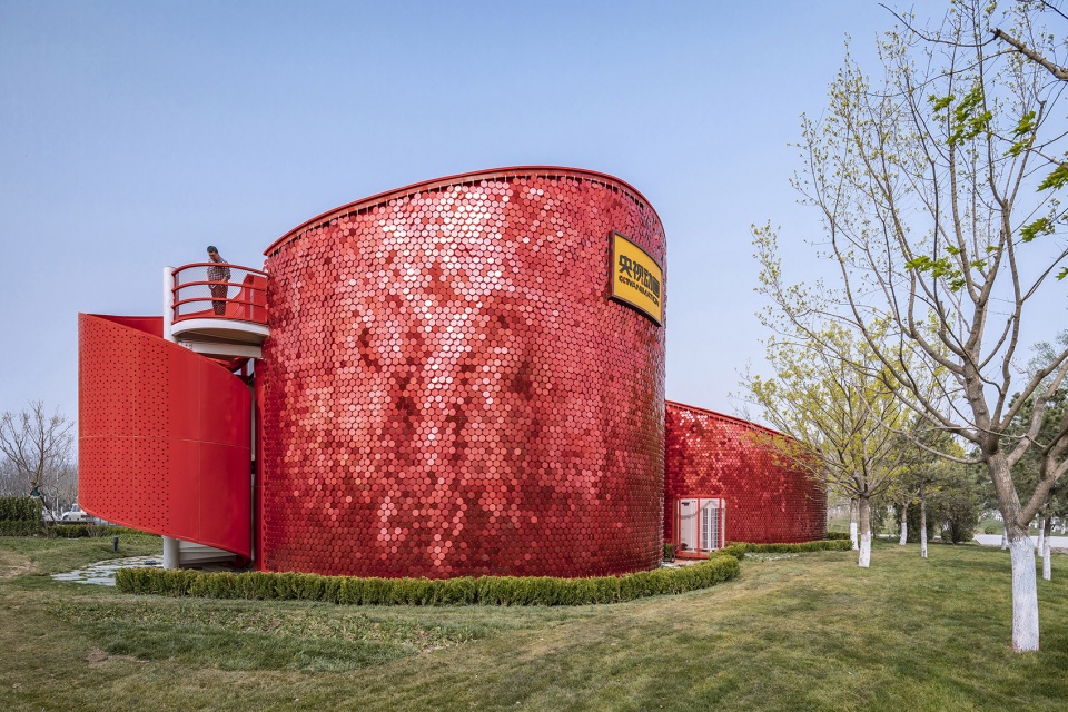 cctv animation pavilion beijing international horticultural exhibition 2019 china by fadesign beijing architecture design co ltd beijing...