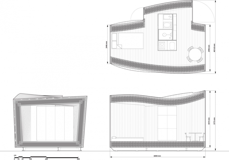 iba timber prototype house by icd university of stuttgart
