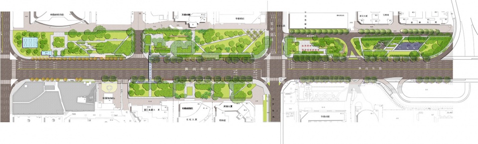 luohu san heng si zong streetscape upgrading china by sed landscape architect