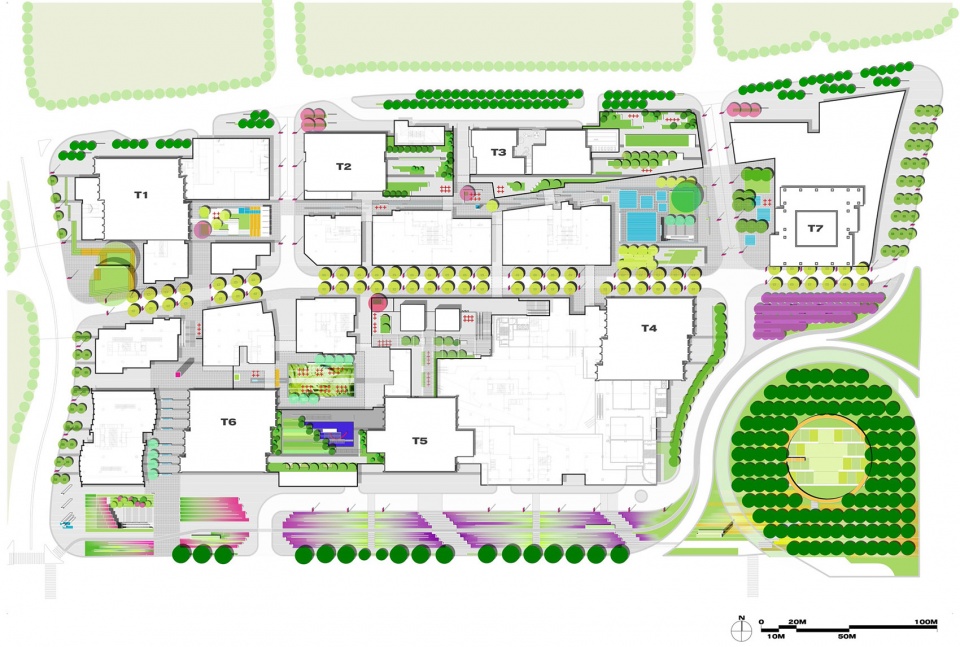 shenzhen landscape innovation of mixc world china by canggula landscape planning and design
