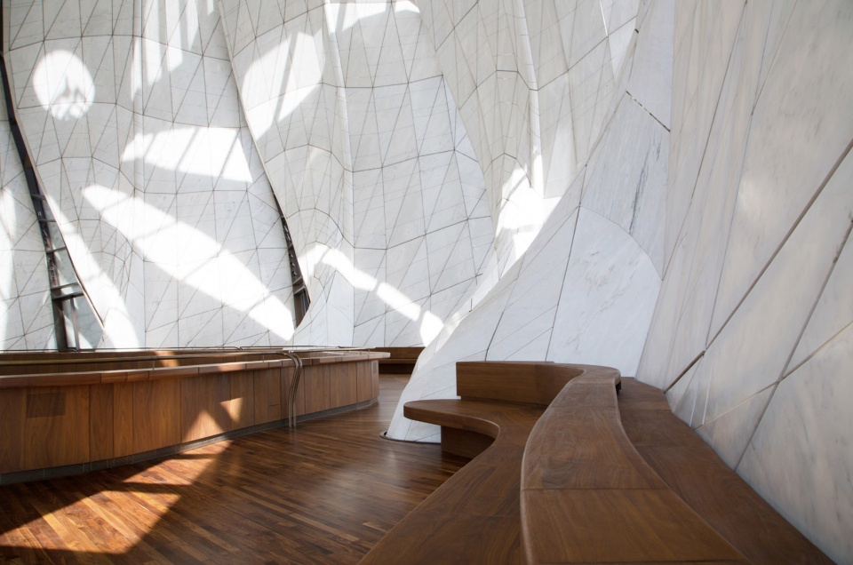 bahai temple of south america by hariri pontarini architects