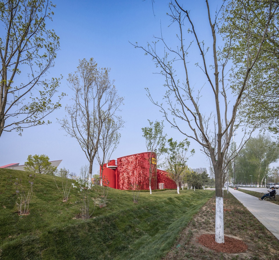 cctv animation pavilion beijing international horticultural exhibition 2019 china by fadesign beijing architecture design co ltd beijing...