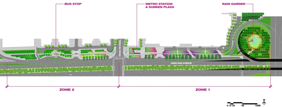 shenzhen landscape innovation of mixc world china by canggula landscape planning and design