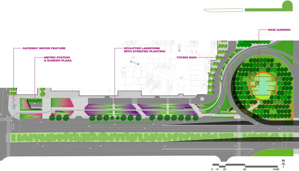 shenzhen landscape innovation of mixc world china by canggula landscape planning and design