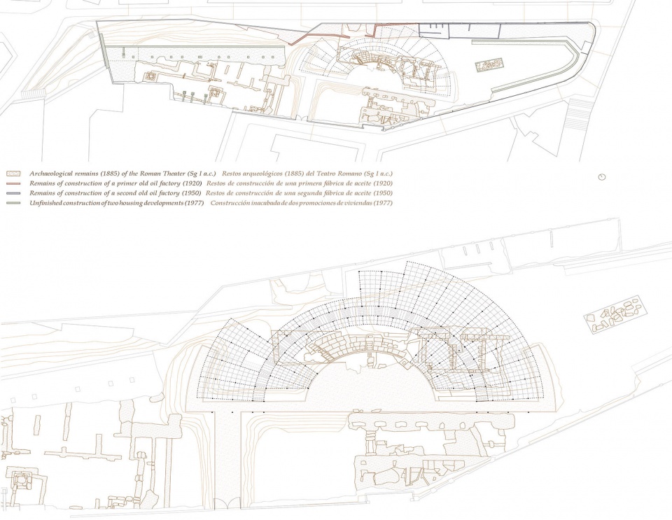 archaeological remains of the ancient roman by toni girones