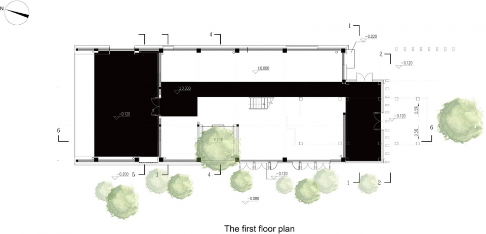 between memory and hope liva riverside book bar reconstruction of east china normal university ecnu china by lacime architects