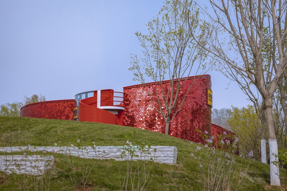 cctv animation pavilion beijing international horticultural exhibition 2019 china by fadesign beijing architecture design co ltd beijing...