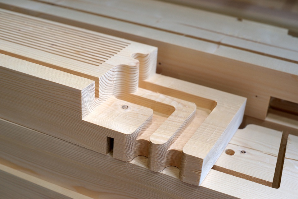 iba timber prototype house by icd university of stuttgart