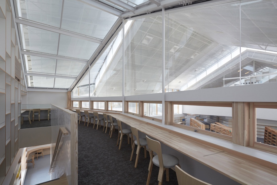 taketa municipal library by takao shiotsuka atelier