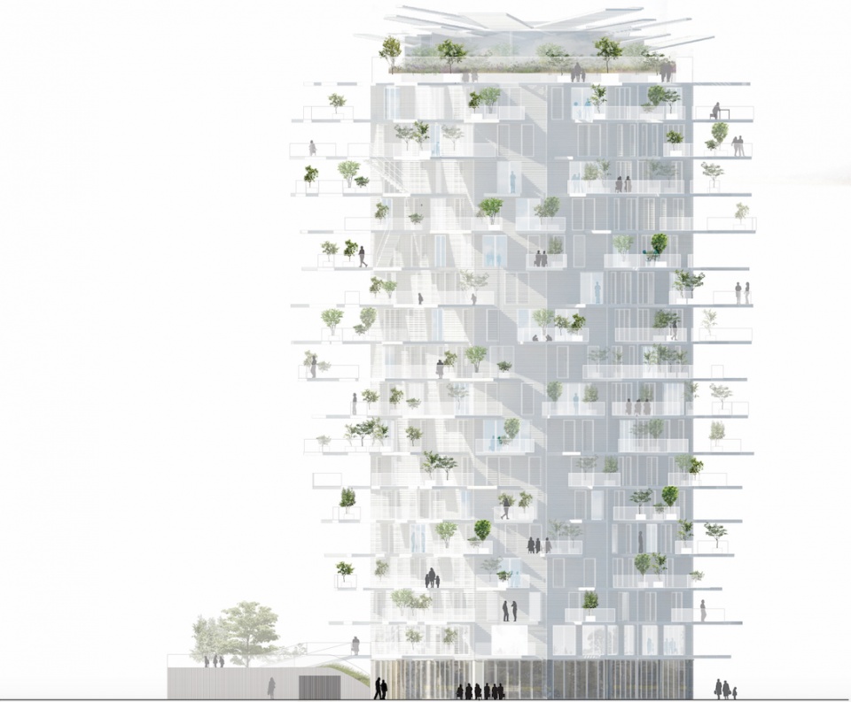 the white tree by sou fujimoto architects nicolas laisne dimitri roussel oxo architects coste grange