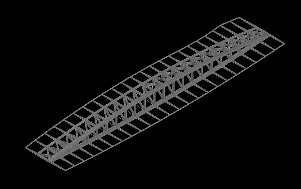 yangjing canal pedestrian bridge china by atelier liu yuyang architects
