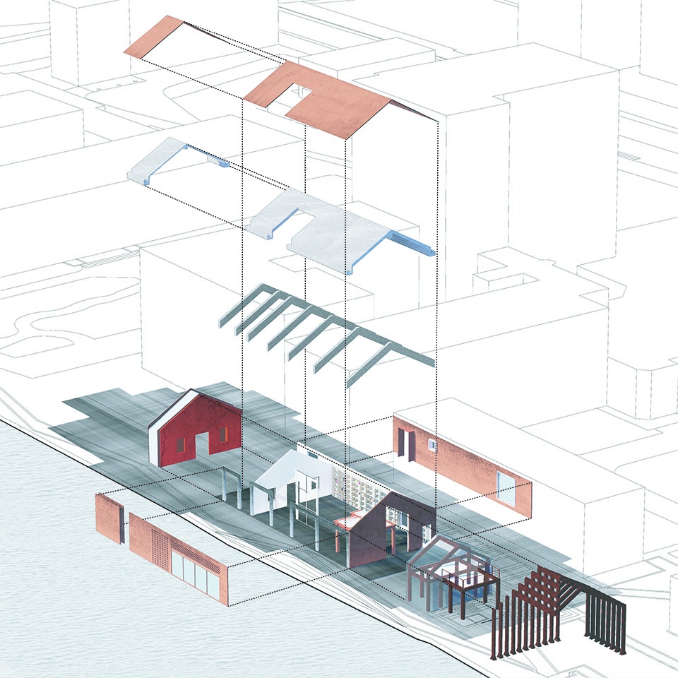 between memory and hope liva riverside book bar reconstruction of east china normal university ecnu china by lacime architects