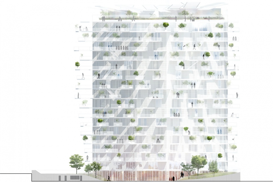 the white tree by sou fujimoto architects nicolas laisne dimitri roussel oxo architects coste grange