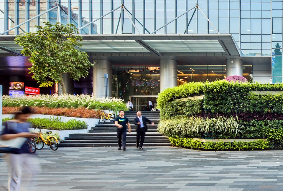 shenzhen landscape innovation of mixc world china by canggula landscape planning and design