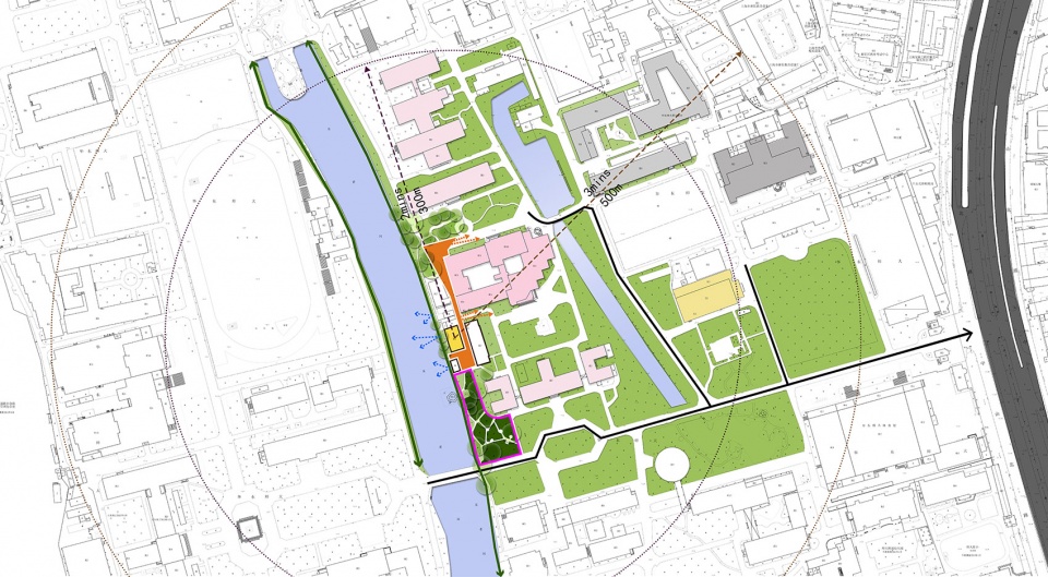 between memory and hope liva riverside book bar reconstruction of east china normal university ecnu china by lacime architects