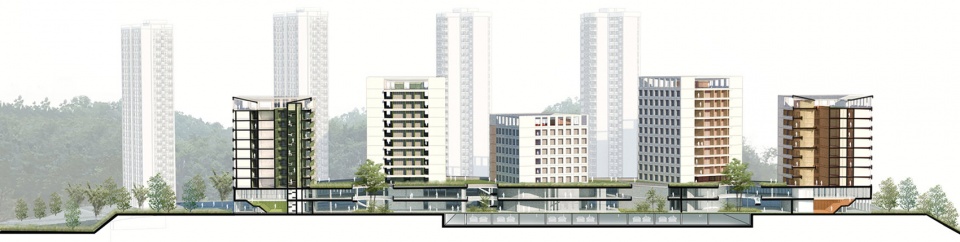 chinese university of hong kongshenzhen phase ii schematic design by node urbanus tao archi union