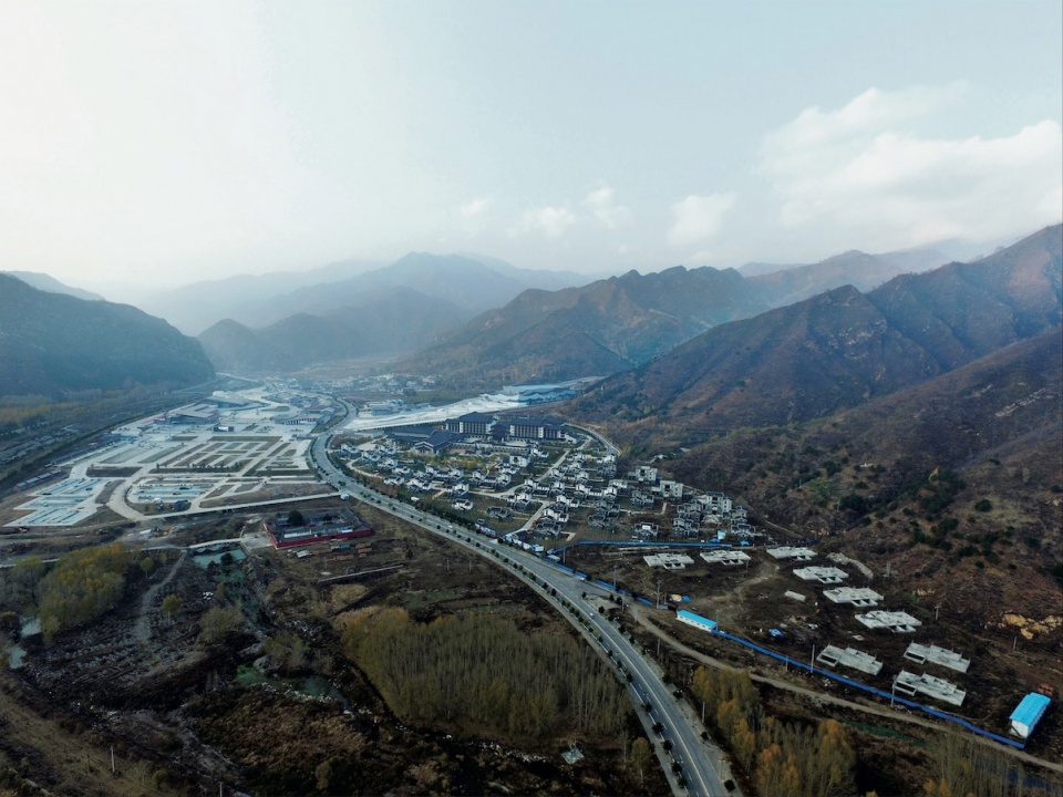 encore mount wutai theater china by biad zxd architects