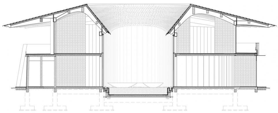 inkstone house oct linpan cultural center in anren china by archi union architects