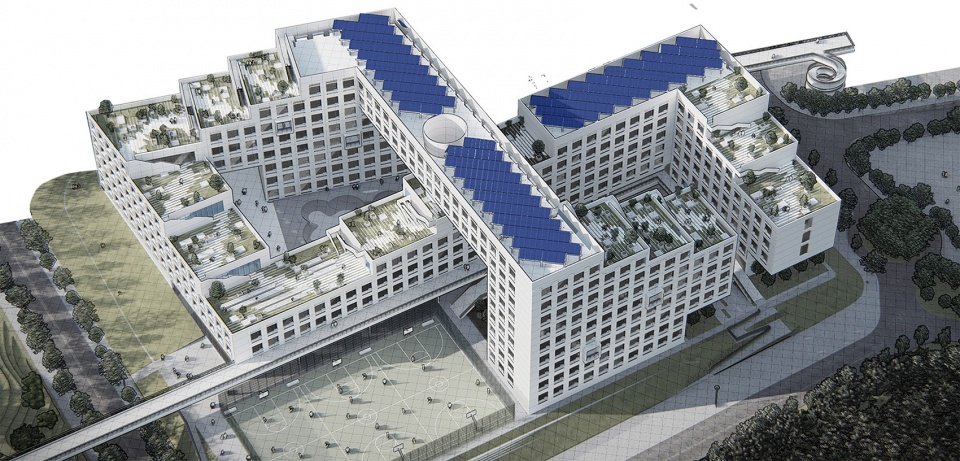 chinese university of hong kongshenzhen phase ii schematic design by node urbanus tao archi union