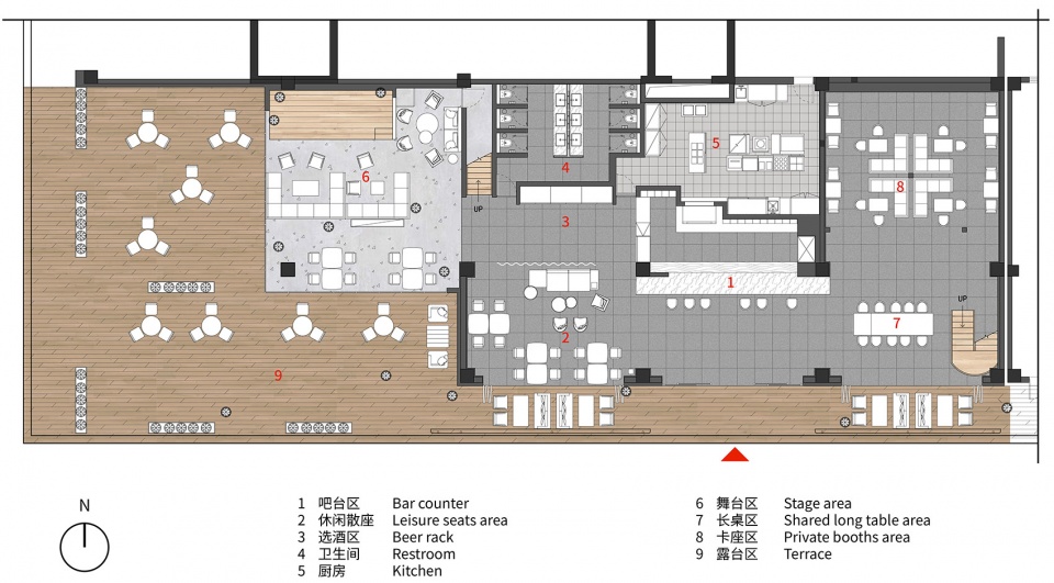 mint garden bar china by hou tiantian li cheng liu xiaolu