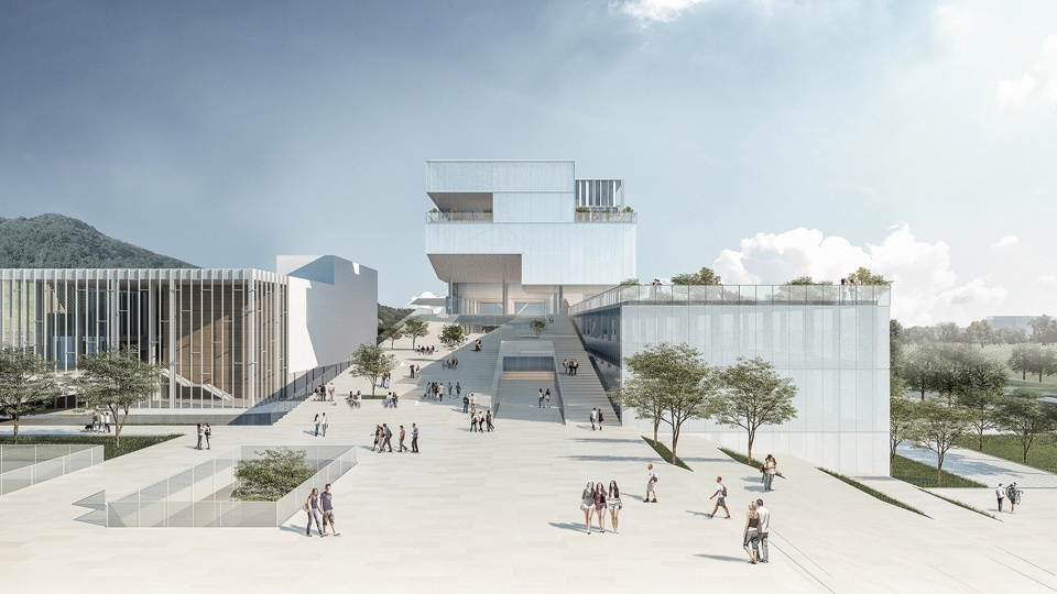 chinese university of hong kongshenzhen phase ii schematic design by node urbanus tao archi union