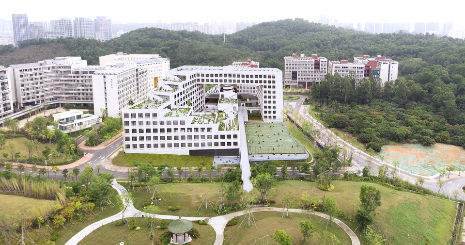 chinese university of hong kongshenzhen phase ii schematic design by node urbanus tao archi union