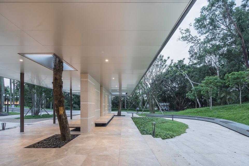bei shan qi yuan lianhua peak public restroom china by shenzhen huahui design
