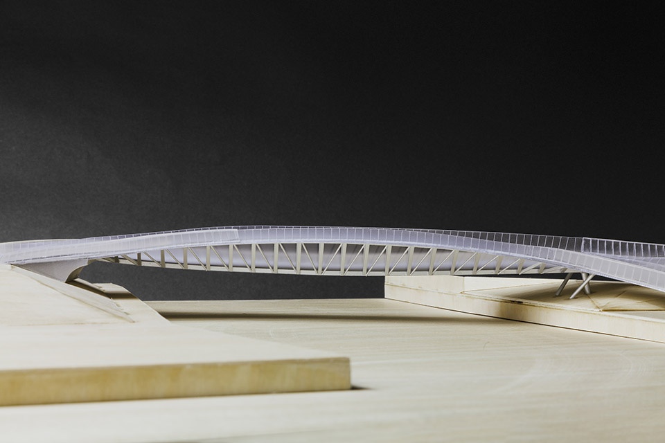 yangjing canal pedestrian bridge china by atelier liu yuyang architects